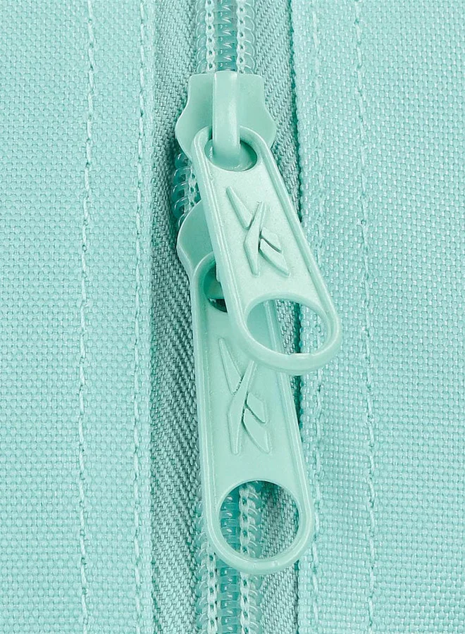 Reebok  Logo Print School Backpack with Adjustable Straps and Zip Closure - 38x19x43 cm  | Best Price UAE