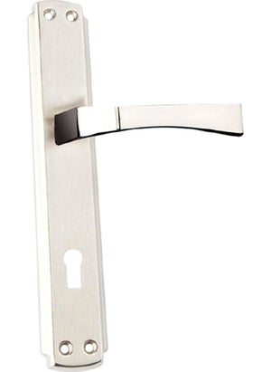 Eym Hira Babil Rose Nickel Satin Door Handle Room 