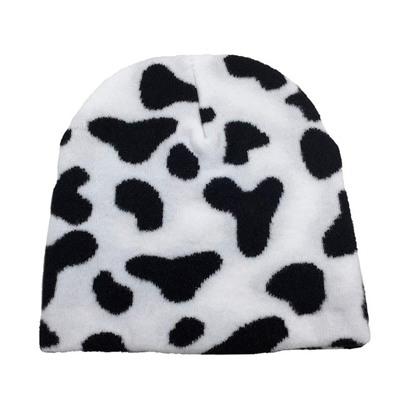 Newfancy Women Men Winter Hats Animals Print Pattern Beanie Knitted Soft Warm Slouchy Skull Ski Cap - Image 1