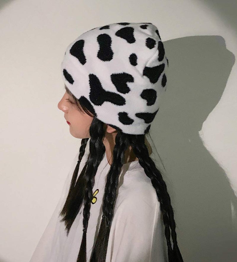 Newfancy Women Men Winter Hats Animals Print Pattern Beanie Knitted Soft Warm Slouchy Skull Ski Cap - Image 4