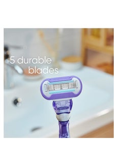 Gillette Gillette Swirl Flexiball Women's Razor, 1 Count  - Image 3