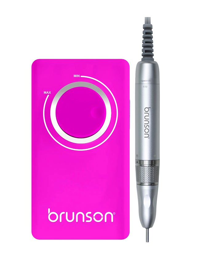 brunson آلة حفر الأظافر المحمولة بورتابل موبايل بي بي إم دي إم - وردي ساخن - Image 1