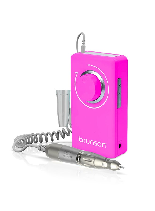 brunson آلة حفر الأظافر المحمولة بورتابل موبايل بي بي إم دي إم - وردي ساخن - Image 2
