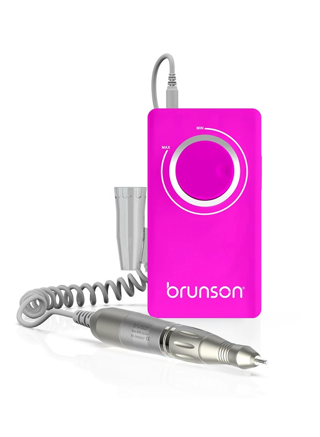 brunson آلة حفر الأظافر المحمولة بورتابل موبايل بي بي إم دي إم - وردي ساخن - Image 3