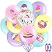 Aoriher 60 Pack Ice Cream Party Balloons Decorations 12 Inch Sprinkles Party Confetti Latex Balloons for Kids Sweet Summer Ice Cream Birthday Party Baby Shower Supplies - Image 3