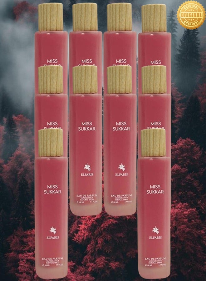 FARIS 10 Pieces Miss Sukkar Perfume EDP 100ML - Image 1