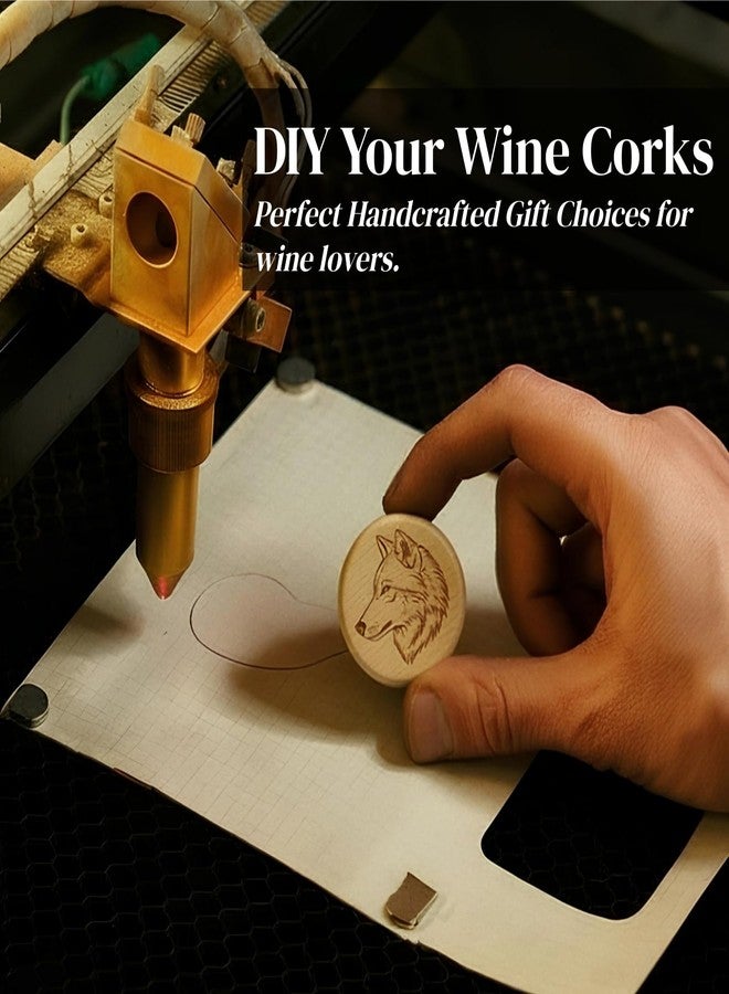 Eorbow 60 Pieces T-Shaped Wine Corks, Reusable Cork Plugs, Wooden and Rubber Wine Stoppers, Sealing Bottle Stoppers for Wine, Beer, DIY Craft - Image 3