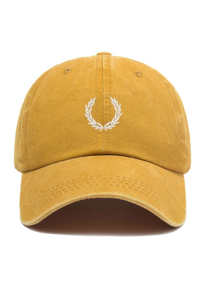 Fred perry hat yellow