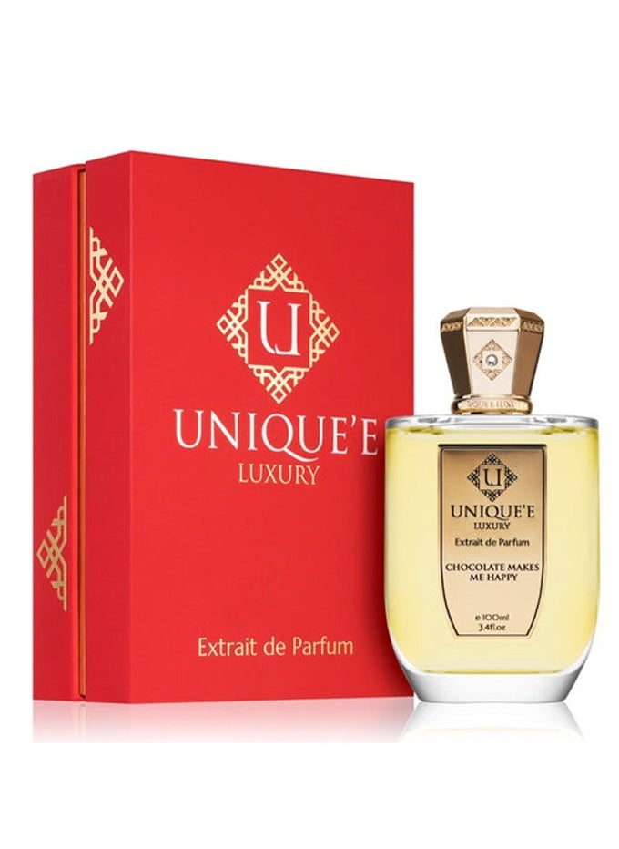 UNIQUE'E LUXURY Unique'E Luxury Chocolate Makes Me Happy Unisex Extrait De Parfum 100ml  - Image 1