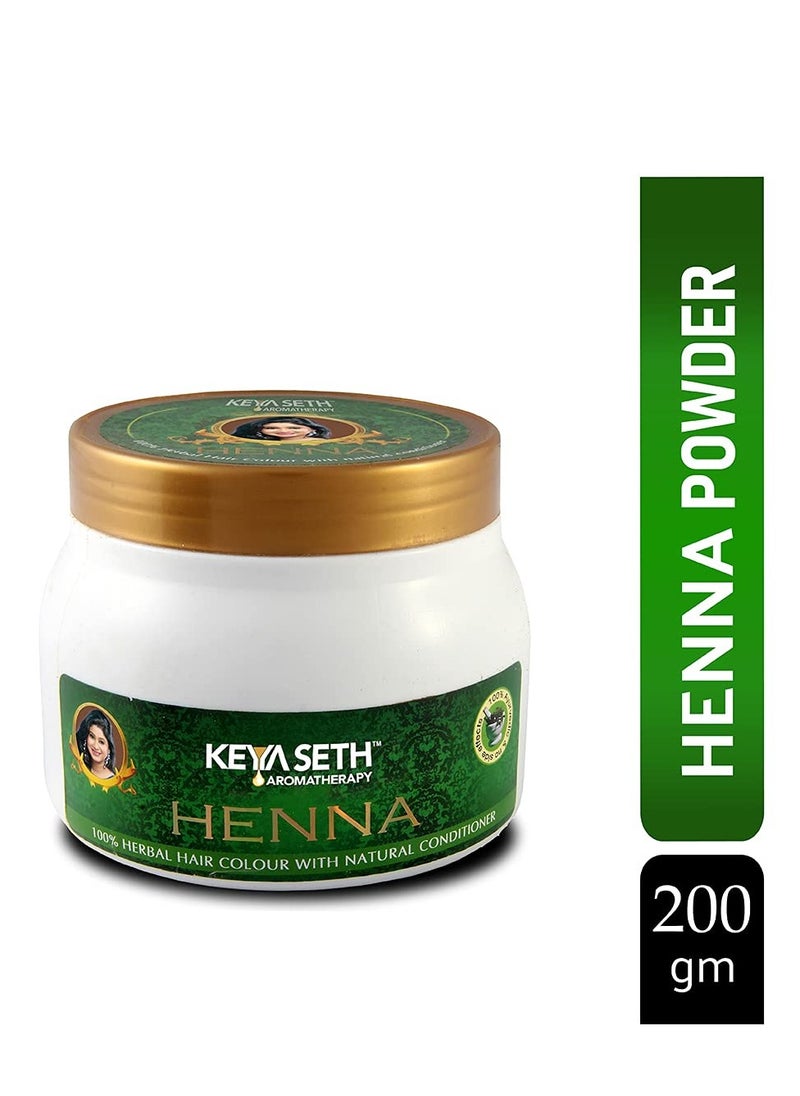 Keya Seth KEYA SETH AROMATHERAPY DEVICE OF DROP Henna Herbal Hair Color with Natural Conditioner 200g  - Image 2