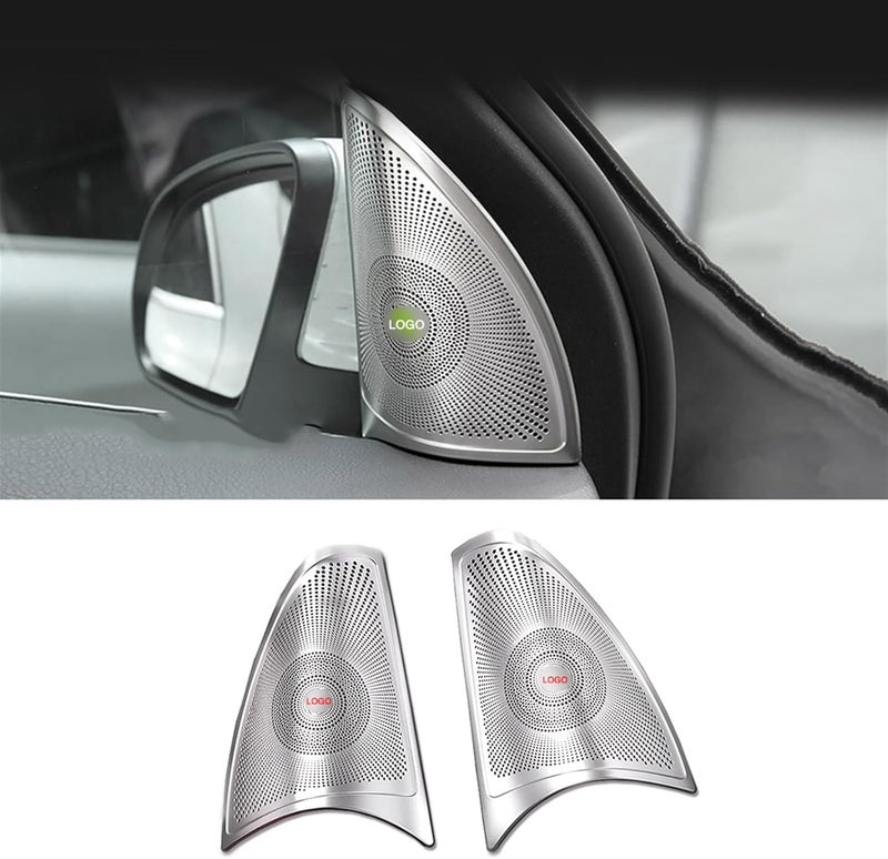 DEMULAX Car Speaker Cover for Mercedes-Benz GLC Series - Image 2