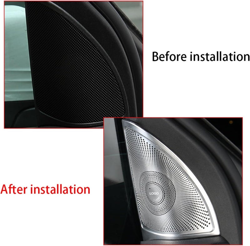 DEMULAX Car Speaker Cover for Mercedes-Benz GLC Series - Image 3