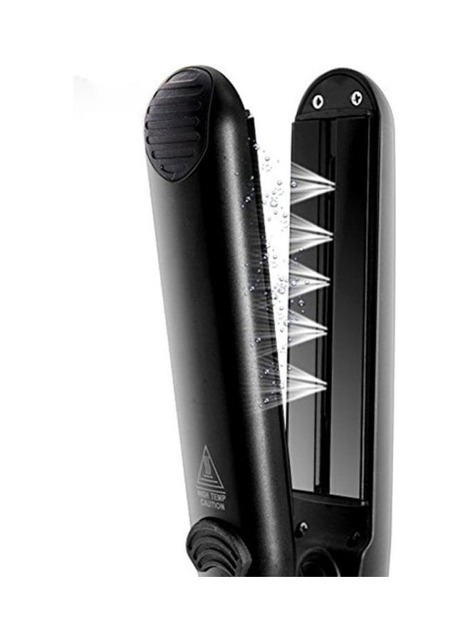 NIBEMINENT Steam Spray Electric Splint Hair Straightener with Plastic Bottle Multicolour - Image 3