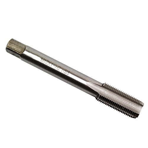 KMIAN TOOLS 12 مم × 1 متر HSS لولب آلة يمين، لولب توصيل، لولب يمين M12 × 1.0 مم - Image 1