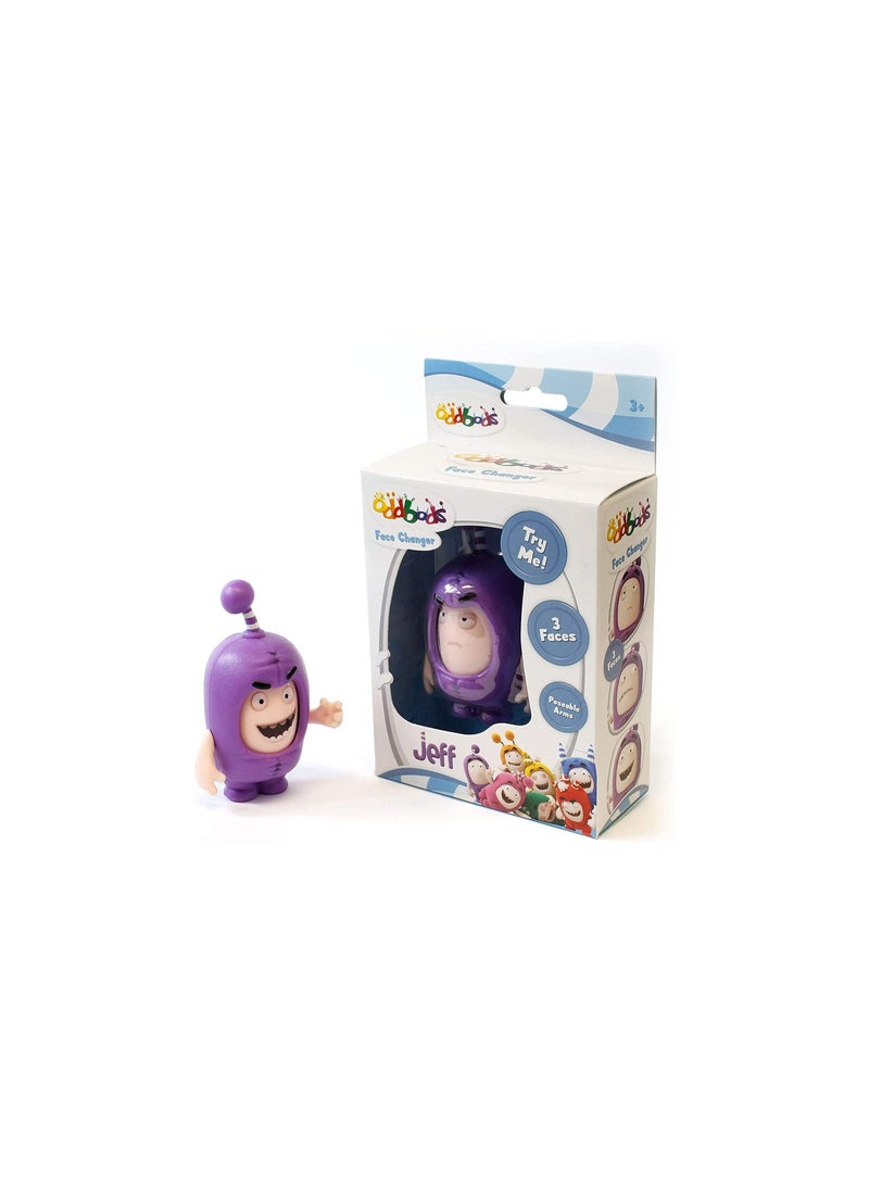 Oddbods Oddbods face changer styles may vary, 1 random - Image 1