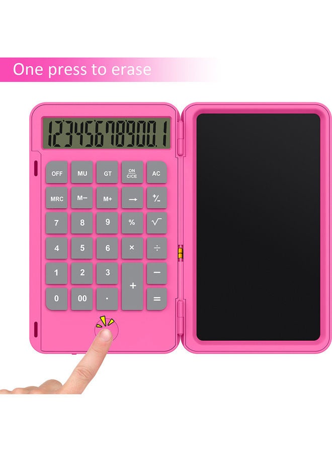 USB Calculator Writing Board Pink - Image 5