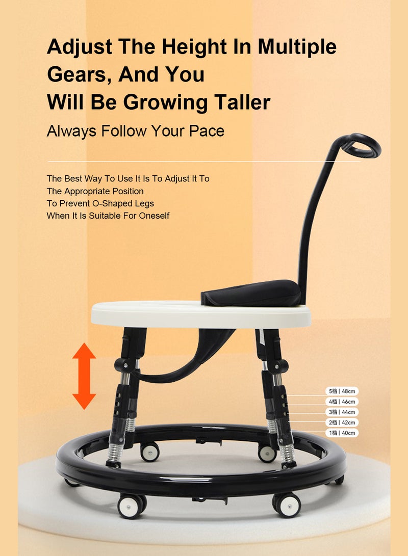 MaBaby عربة أطفال بأرجل على شكل حرف O ومضادة للانقلاب 2023 يمكن للطفل الجلوس ودفع عربة التعلم لبدء تشغيل السيارة - Image 4