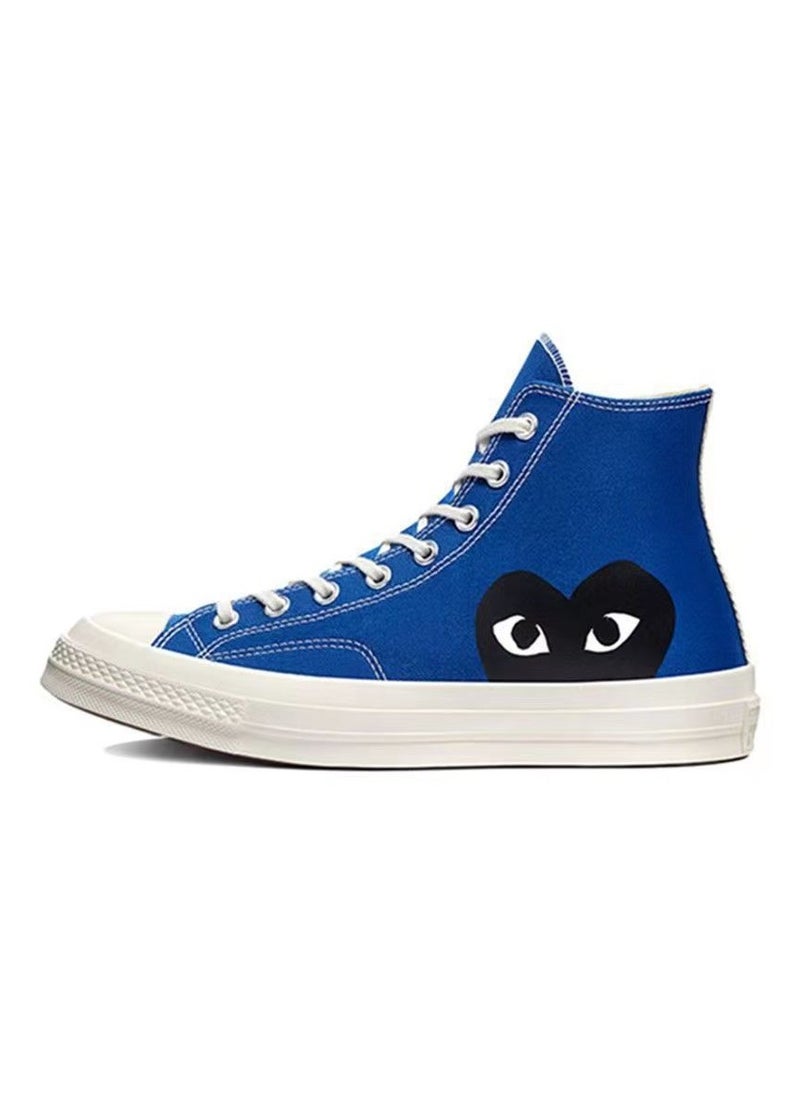 CONVERSE - New Big Eyes High Top Canvas Shoes Love Casual Board Shoes - Image 1