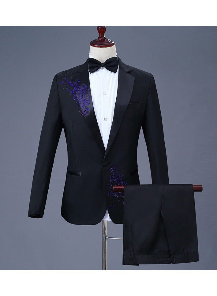 KUYING New Fashionable Slim Fit Suit Set  - Image 1