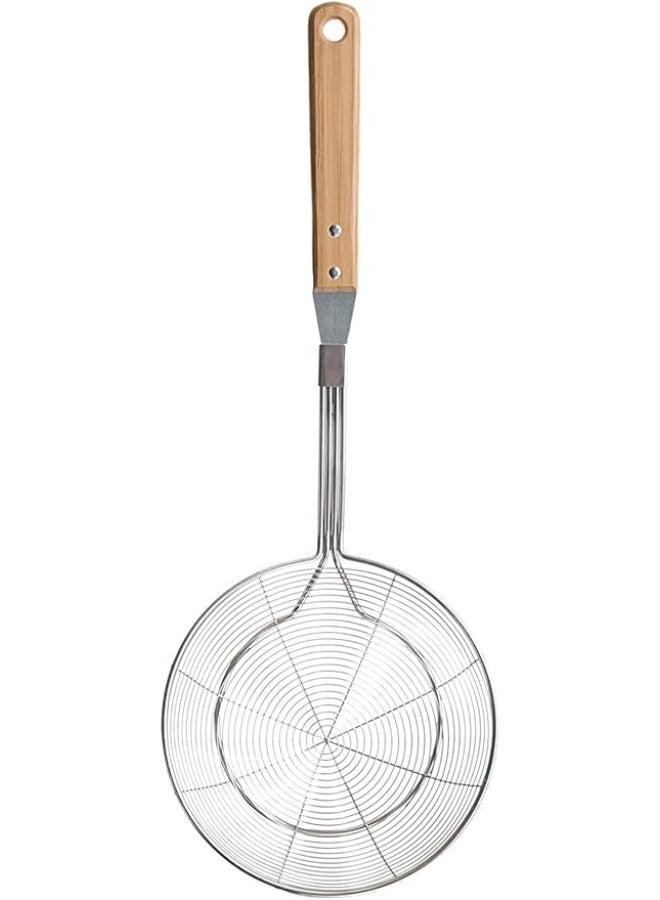 Stainless Steel French Fries & Fried Food Strainer – Frying Oil Skimmer with Handle - Image 3