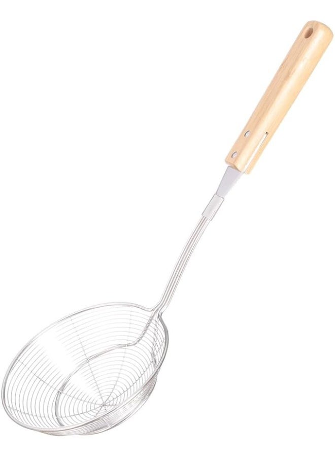 Stainless Steel French Fries & Fried Food Strainer – Frying Oil Skimmer with Handle - Image 1