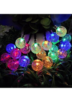 Cool Baby COOLBABY Outdoor Solar String Light Waterproof 200 LED Bulbs 8 Modes Crystal Ball Light 22M Solar Garden Light Suitable for Lawn Yard  - Image 2