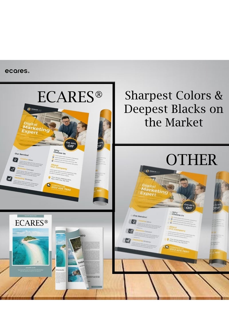 ECARES® 81A CF281A Compatible Toner Cartridge Replacement  use for HP Laserjet Enterprise MFP M604 M605 M630h M630dn M630f M630z M606 M630 Printer (Black) - Image 2