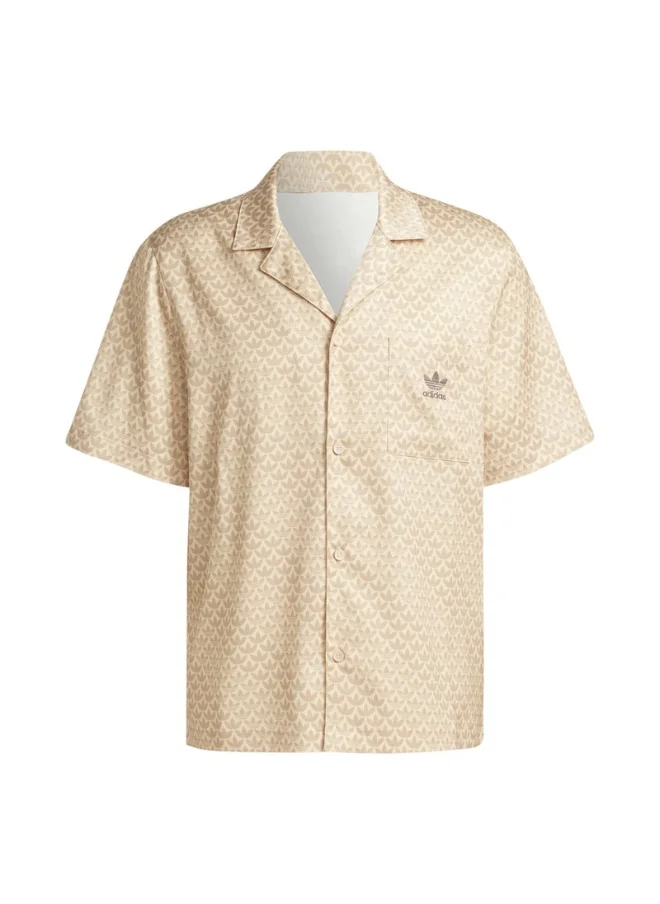 اديداس adidas MONO SATIN SHIR Pink Originals Men OTHER SHIRTS