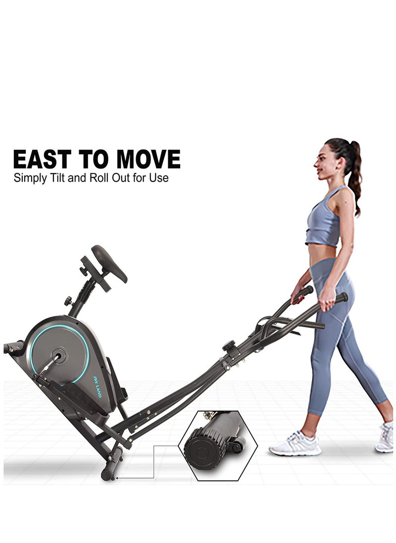 SkyLand Luxury Elliptical Fitness Bike | Cross Trainer Machine Exercise Bike With Fit Show (FS) App, Tablet Rack For Home Gym  - Image 4