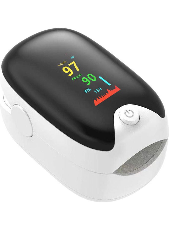 NIBEMINENT Portable Household Lightweight Finger Pulse Blood-Oxygen Saturation Monitor with SpO2 Measurement Tool - Image 1