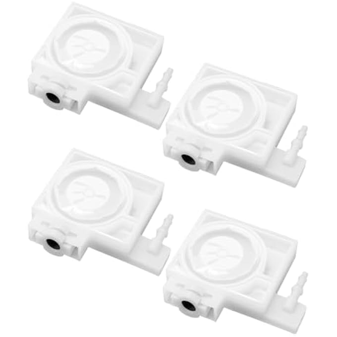 PRINTER INK DAMPER FIT FOR E-PSON R1390 L1800 L1400 R2000 R2400 L1300 T50 L805 DTF PRINTER, CARTRIDGE ACCESSORIES DUMPER, 4 PCS - Image 1