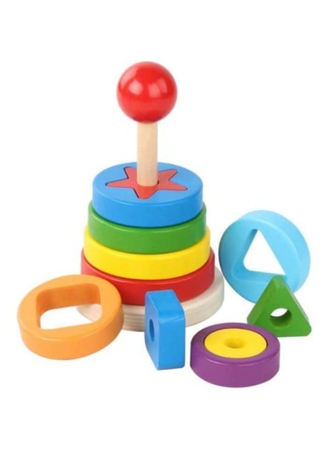 Learning large Wood-Ring Bar with Shapes - Image 1