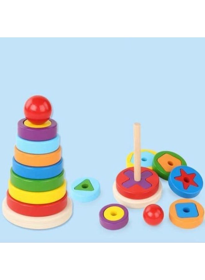 Learning large Wood-Ring Bar with Shapes - Image 4