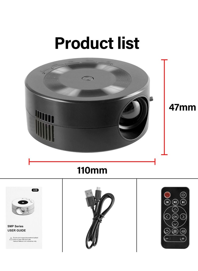 Mini Projector for Phone, Wired Screen Mirroring, Portable Micro Projector, Compact and Lightweight  - Image 5
