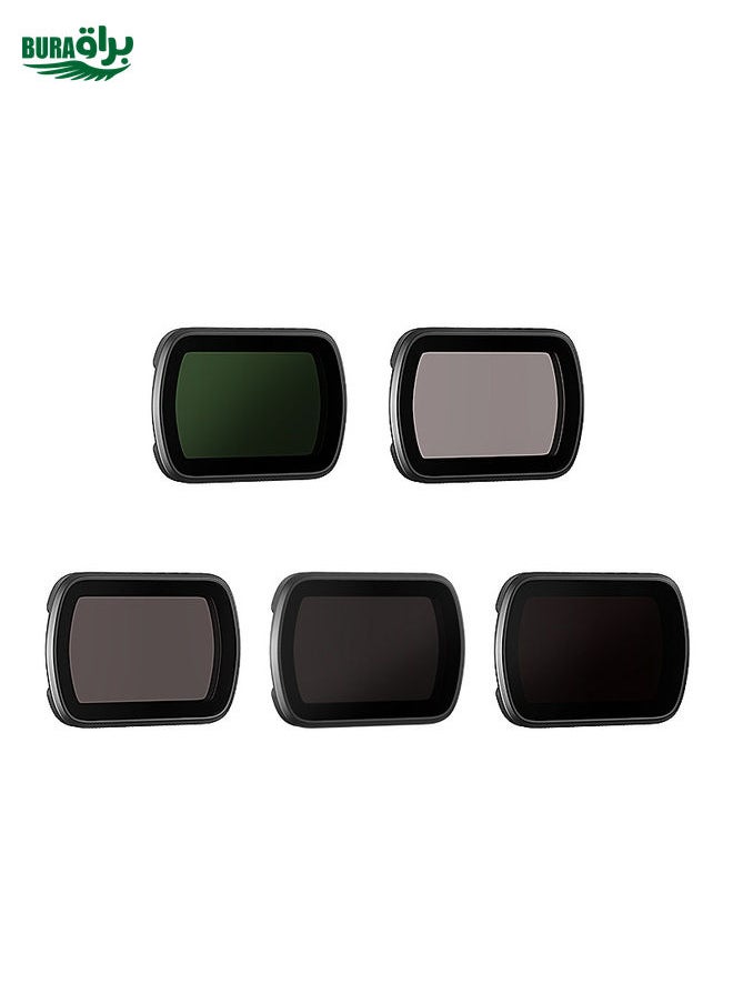 BURAQ For DJI Osmo Pocket 3 aMagisn HD Double Sided Coated Filters Sports Camera Protective Goggles, Style: ND16+ND64+ND256+ND1000  - Image 3
