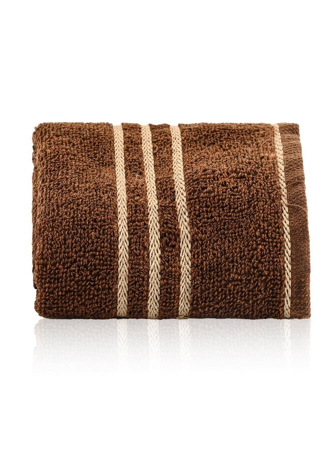 Kuber Industries (Pack of 9) Cotton Face Towel | 14x21 Inch | Workout Gym Napkins | Hand Towel For Men & Woman | Quick-Drying Napkins For Travel Use | Plain Crape-Dark Brown - Image 2
