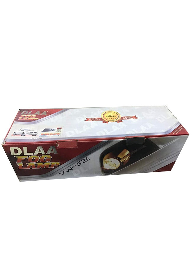 EMTC مجموعة DLAA من 2 مصباح ضباب VW526 مناسب لفوكس 2010 مع أسلاك - Image 4