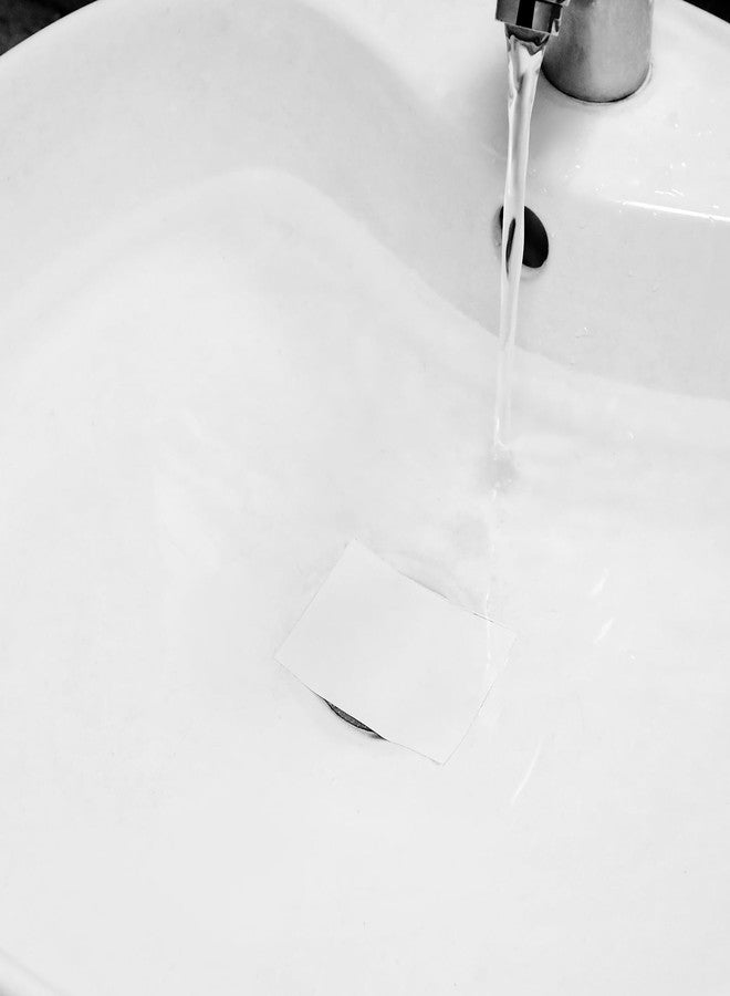 Innconee 10 Pcs Bathtub Hole Patch Siding Wall Repair Kit Waterproof Patch Holes Blemishes Tools Self Adhesive White Tape for Cracked Pool Liner Roof Skylight and Vinyl Skirting(White) - Image 3
