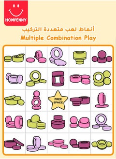 Hompenny Hompenny Multifunctional Children's Toy, Children's Creative Activity Center, Can Be Used as Game Sofa, Storage Box, Table & Chairs, Suitable for 1-12 Years, Grey  - Image 4