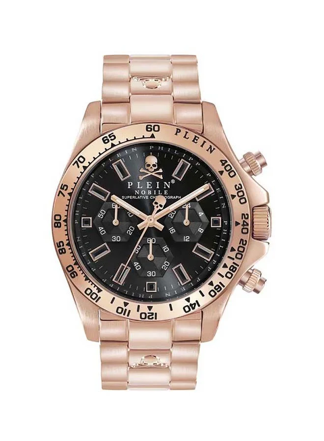 PHILIPP PLEIN Nobile Metal Analog Wrist Watch PWCAA0921 - 43mm - Pink