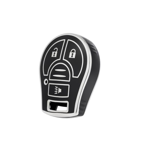 CHATYYD Key fob Cover for Nissan Soft TPU Car Key Cover Case for Nissan Rogue Cube Titan 20092014 Nissan NV200 Sentra Juke 20132024Accessories3 Buttons - Image 1