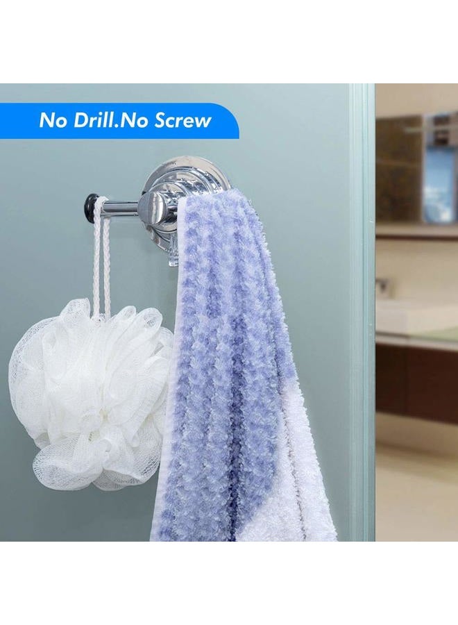 Bopai (Suction Hooks) - Large Suction Cup Sided Hooks - Strong Suction for Holder Towel Bathrobe Washrag Loofah Bag.Premium Chrome - Image 3