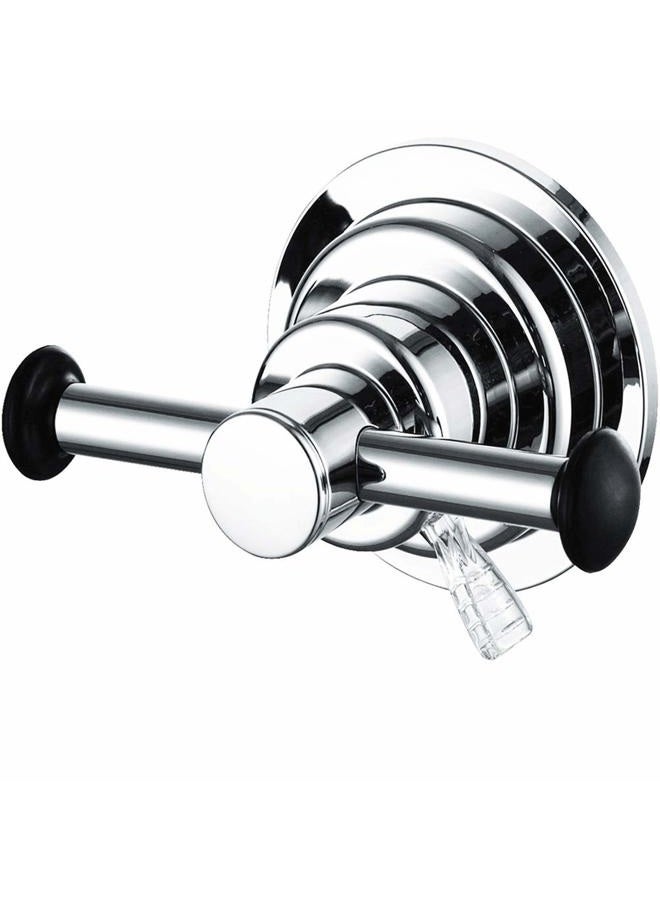 Bopai (Suction Hooks) - Large Suction Cup Sided Hooks - Strong Suction for Holder Towel Bathrobe Washrag Loofah Bag.Premium Chrome - Image 1