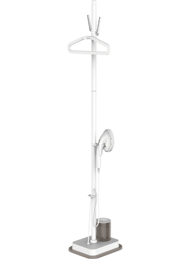 OSCAR Garment Steamer 2000W, 1.2L Water Tank, 30g/min Continuous Steam, Standing Clothes Steamer with Hanger, Fast Heat-Up, Wrinkle Remover for Clothes - OGS302D | 2 Year Warranty