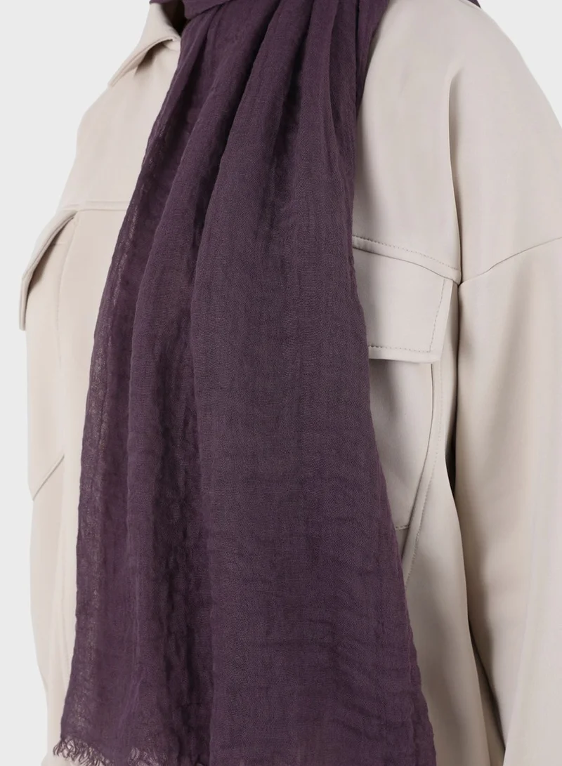 Tuva Shawl by Modanisa Casual Scarf