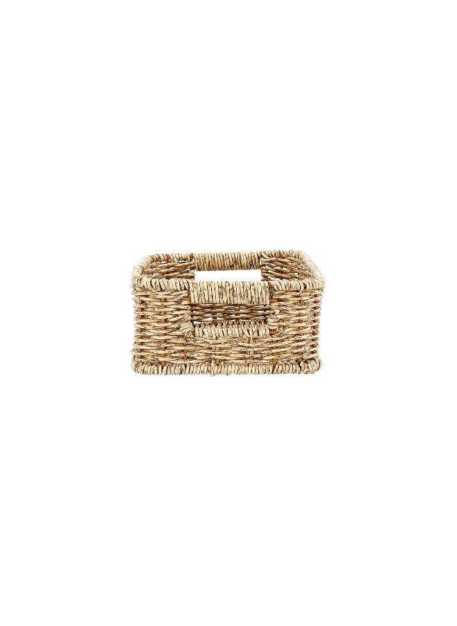 Beauenty - Rattan storage basket 26*17*8 cm - Image 1