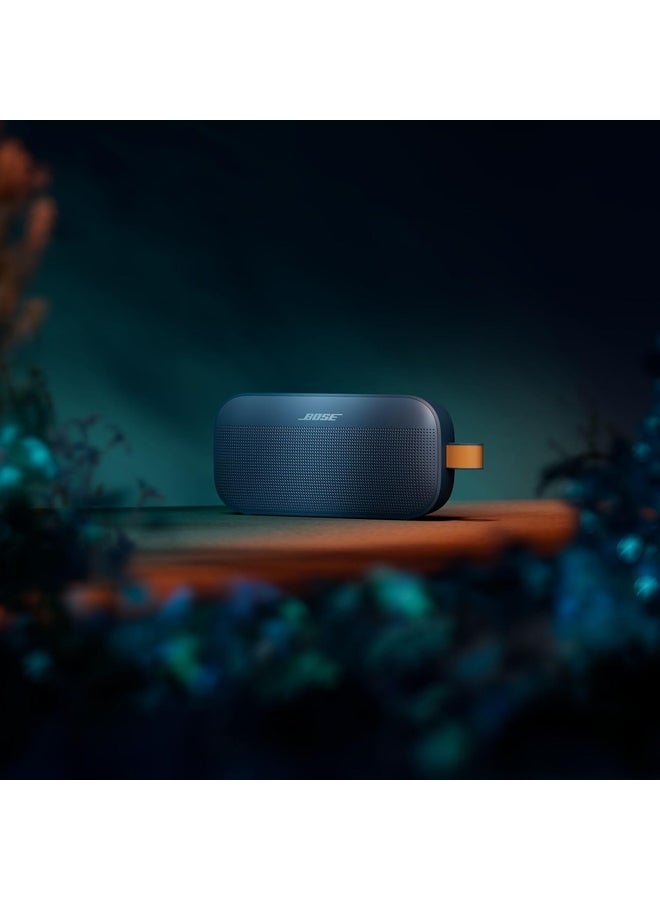 بوز Renewed - SoundLink Flex (2nd Gen) Portable Wireless Bluetooth Speaker Small Powerful for Outdoor Parties, Up to 12H Runtime, IP67 Waterproof and Dustproof, Twilight Blue Twilight Blue - Image 3