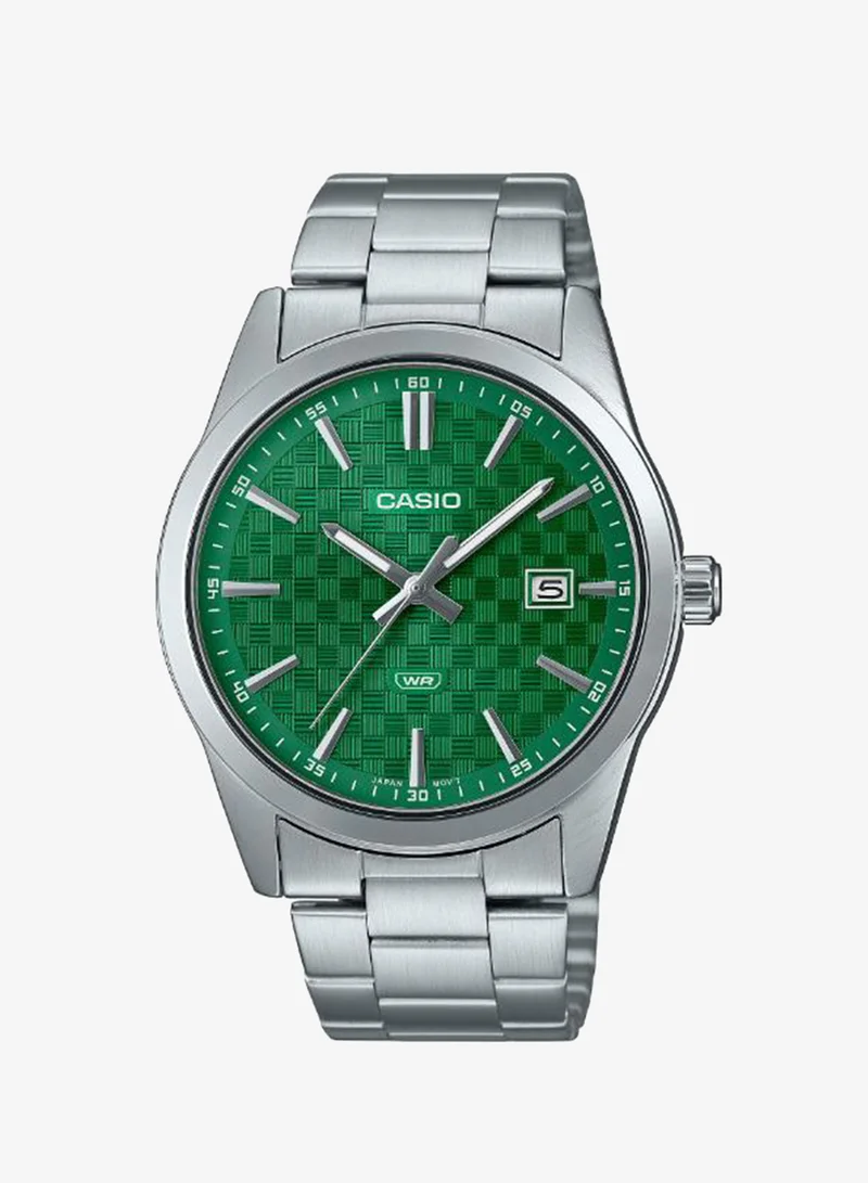 Casio Men's Stainless Steel Analog Watch MTP-VD03D-3A1UDF - 41 mm