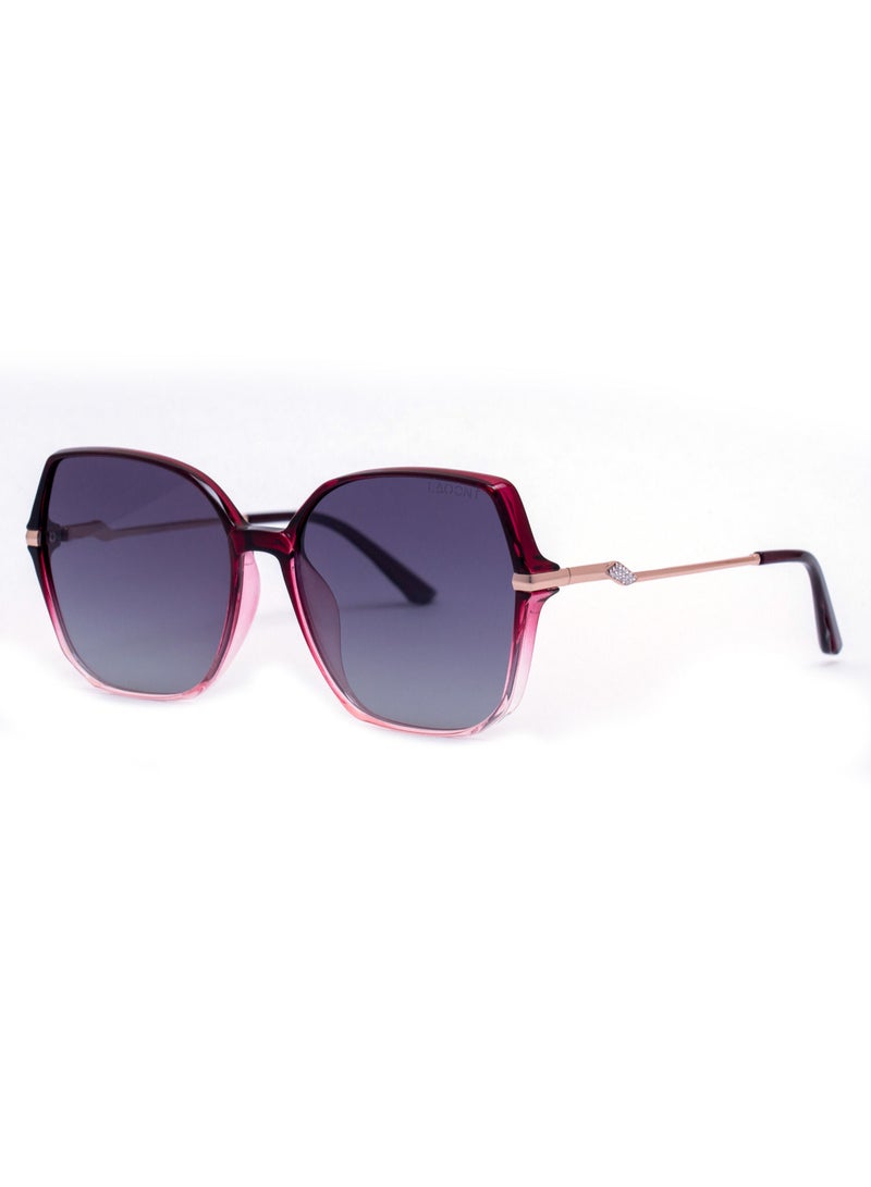 LAOONT Women's Sunglass Polarized Lens Hexagon Frame-Stylish design - Image 1