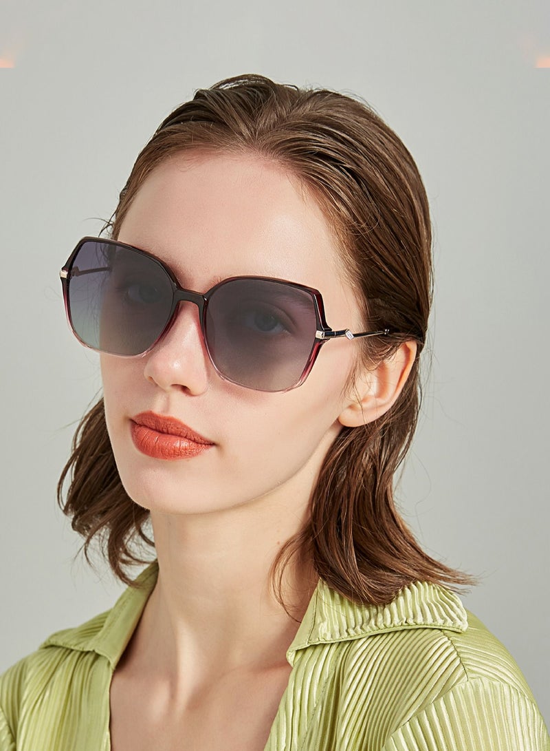 LAOONT Women's Sunglass Polarized Lens Hexagon Frame-Stylish design - Image 3